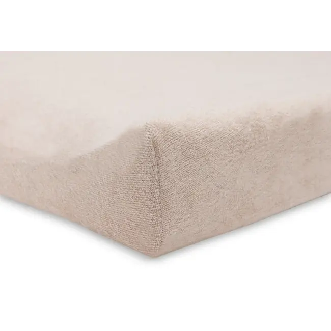 JOLLEIN SET 2 HOUSSES MATELAS À LANGER ÉPONGE - WILD ROSE / BISCUIT