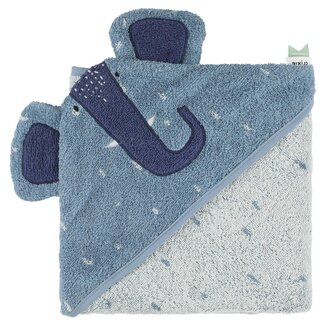 TRIXIE CAPE DE BAIN COTON BIO 75CM MR ELEPHANT