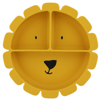 TRIXIE ASSIETTE VENTOUSE COMPARTIMENTÉE SILICONE - MR LION