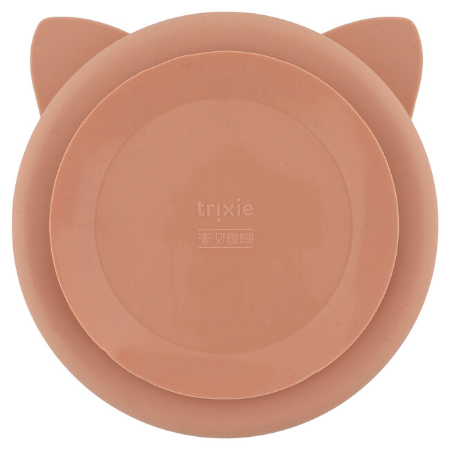TRIXIE ASSIETTE VENTOUSE COMPARTIMENTÉE SILICONE - MME CHAT