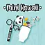 LEGAMI PORTE-MONNAIE - PORTE-CLEF MINI KAWAII - PANDA