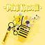 LEGAMI PORTE-MONNAIE - PORTE-CLEF MINI KAWAII - ABEILLE