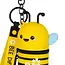 LEGAMI PORTE-MONNAIE - PORTE-CLEF MINI KAWAII - ABEILLE