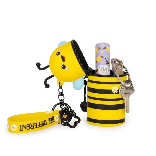 LEGAMI PORTE-MONNAIE - PORTE-CLEF MINI KAWAII - ABEILLE