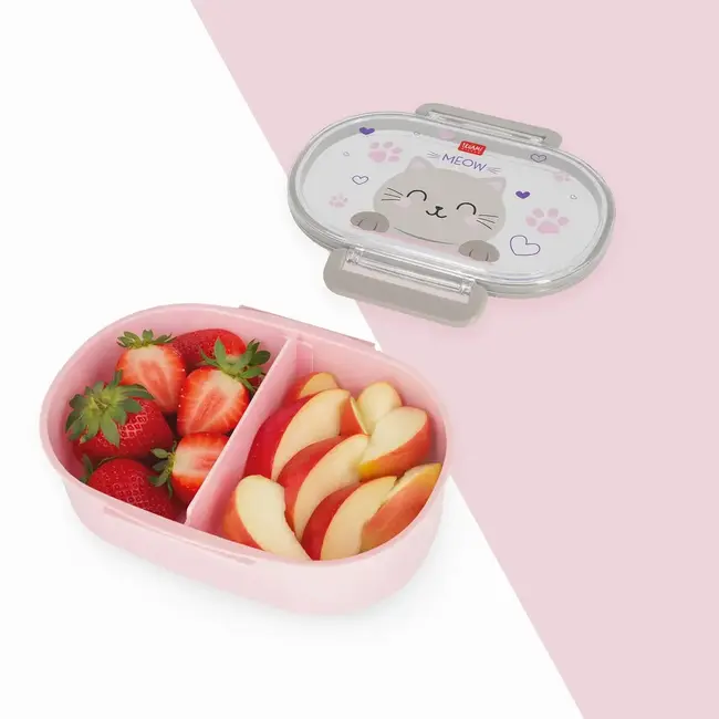 LEGAMI BOITE À GOUTER SNACK AND GO - CHAT KITTY