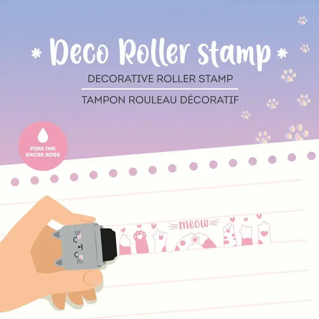 LEGAMI TAMPON ROULEAU DÉCORATIF - CHAT KITTY