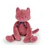 MAILOU PELUCHE CHAT MÉLOÉ 37CM - POUDRE DE ROSE