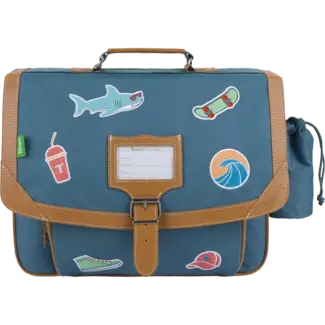 TANN'S CARTABLE TANN'S AVEC POCHE GOURDE 38CM CP/CE2 - STAN