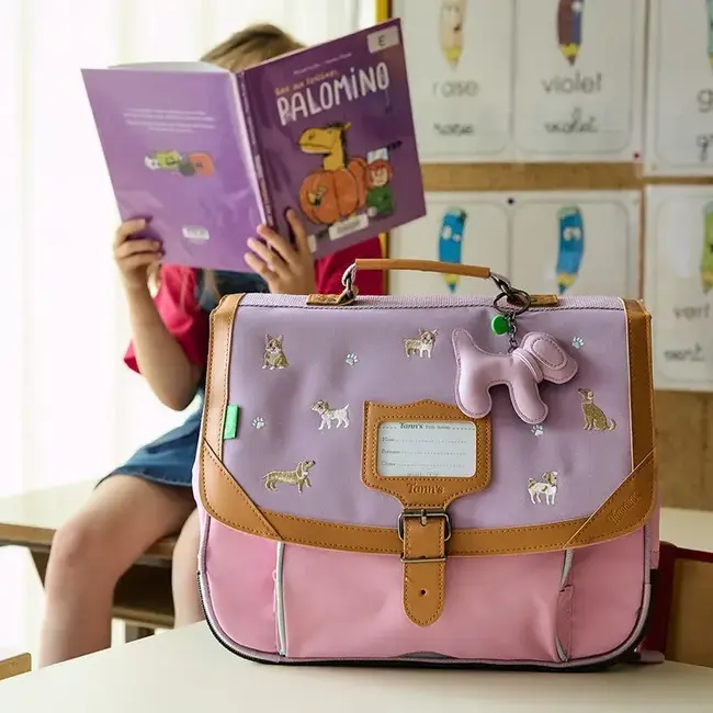 TANN'S CARTABLE TANN'S AVEC POCHE GOURDE 38CM CP/CE2 - MILA
