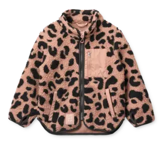 LIEWOOD VESTE SHERPA  « NOLAN» MEGA LEO/PALE TUSCANY
