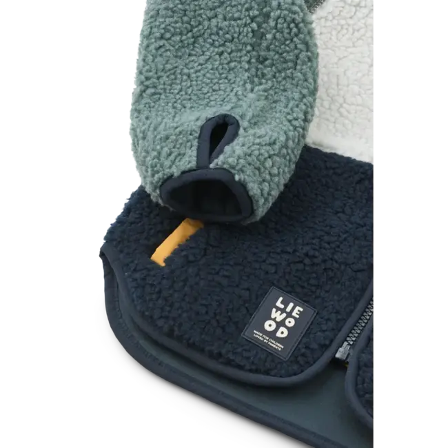 LIEWOOD VESTE SHERPA  « NOLAN» PLAY MIX
