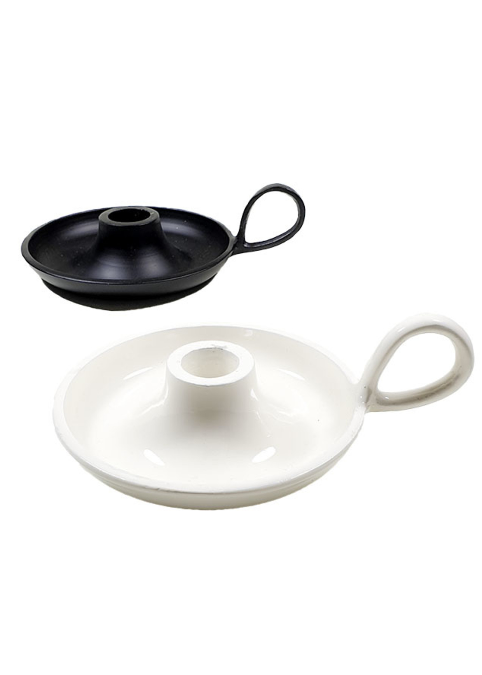 Home Delight B.V. Kandelaar wit met handvat