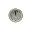 Carlsson Alarmklok rond Terrazzo Grey