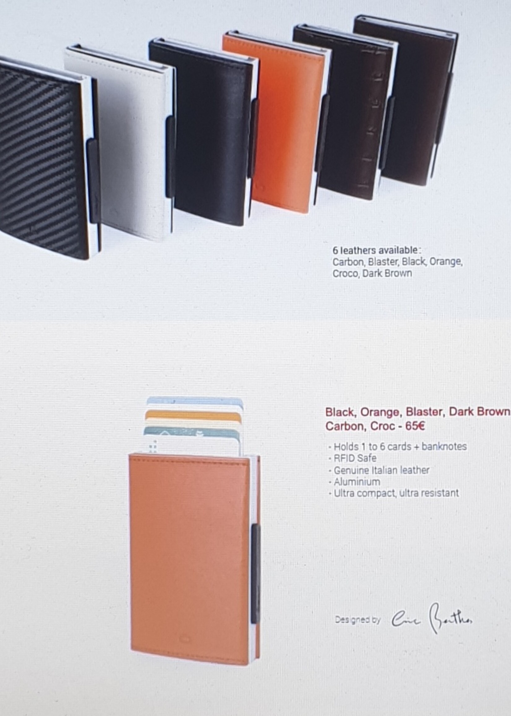 Group 4P Cascade Smart Wallet Black