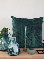 Only Natural Kussen green velvet XL 60 x 60 cm