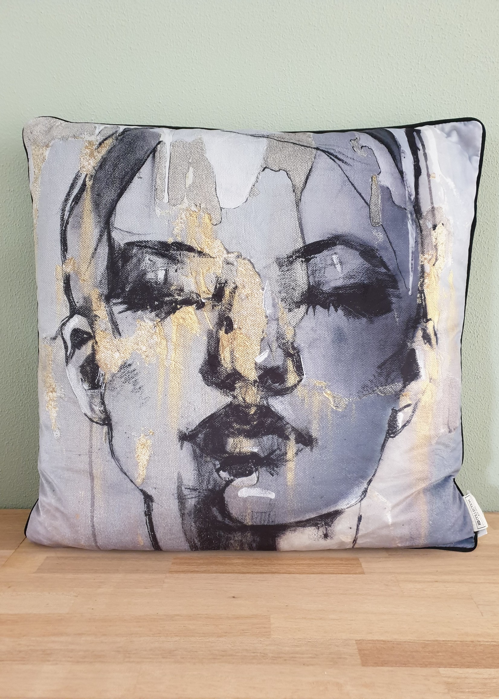 Kersten B.V. Cushion Face Velvet Grey