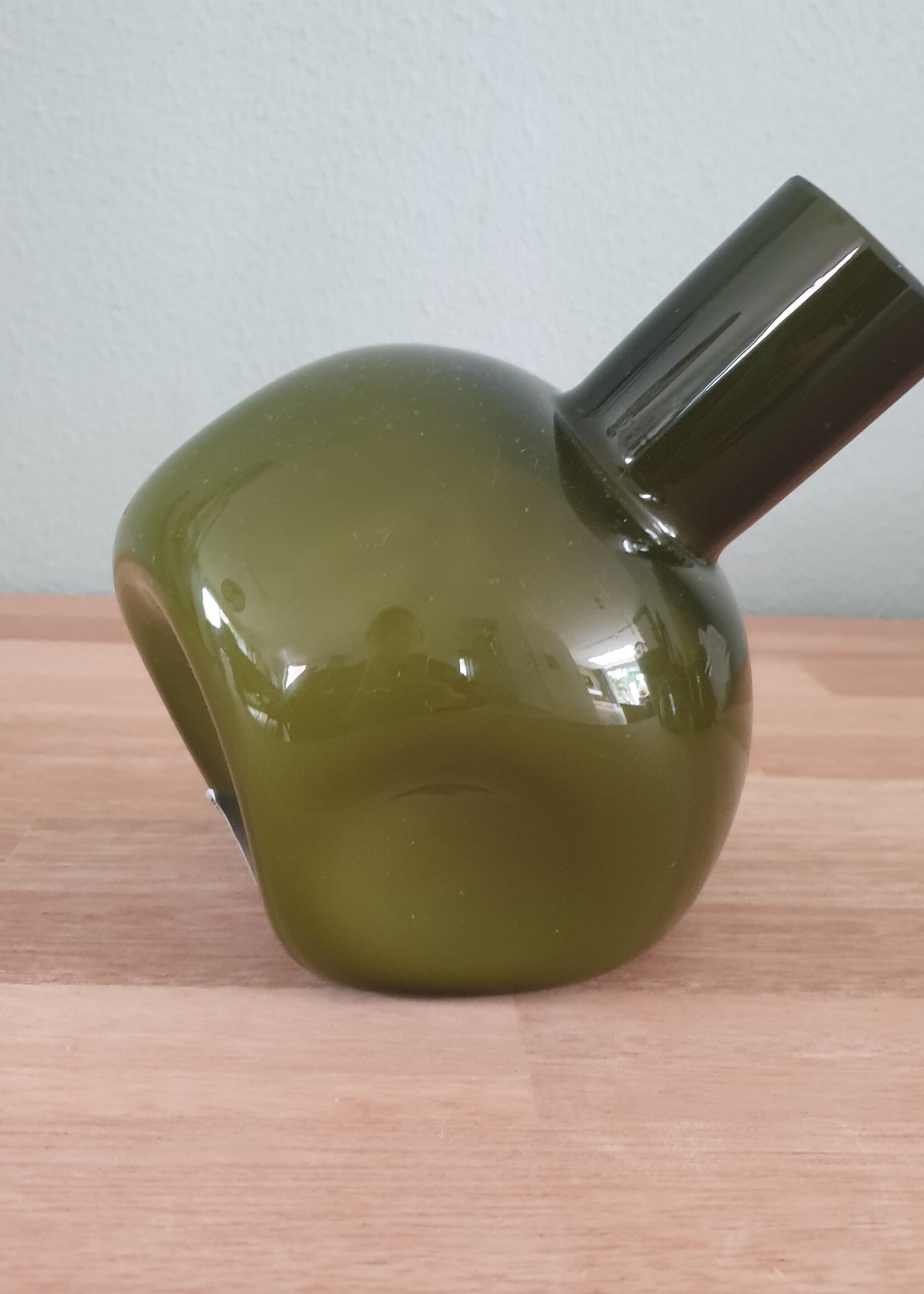 Fidrio B.V. Topvase Olive 13,5 x 16 cm