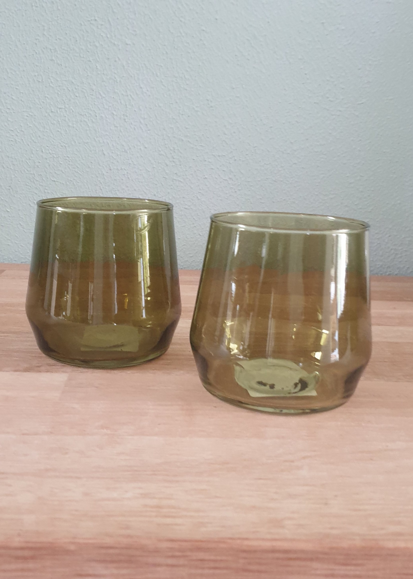 The Family House Dieci Tealight Trans Green