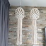's Handelsonderneming Veenendaal b.v. Hang windlicht Macrame helder glas