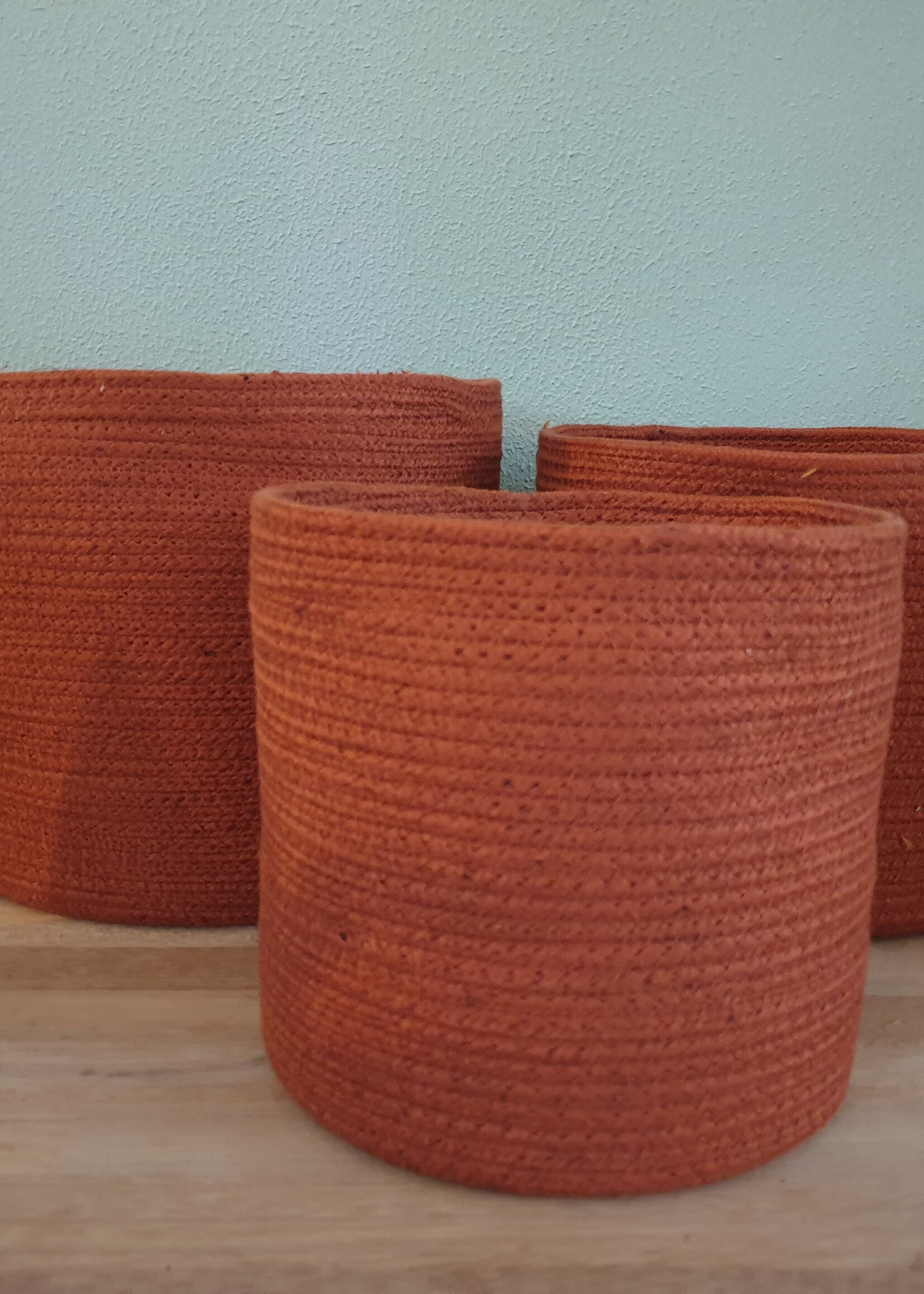 Lime-Light B.V. Opbergmand/plantenbak  jute Terra Large