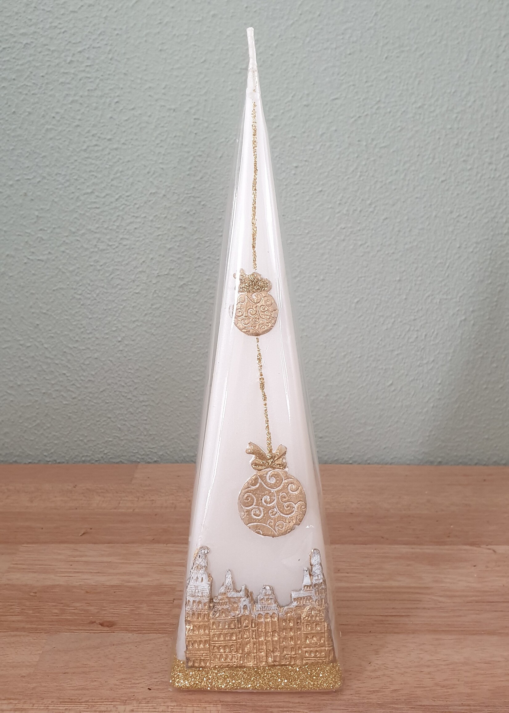 Smulders Deco Parelwit Kerstmis Stad Piramide 230