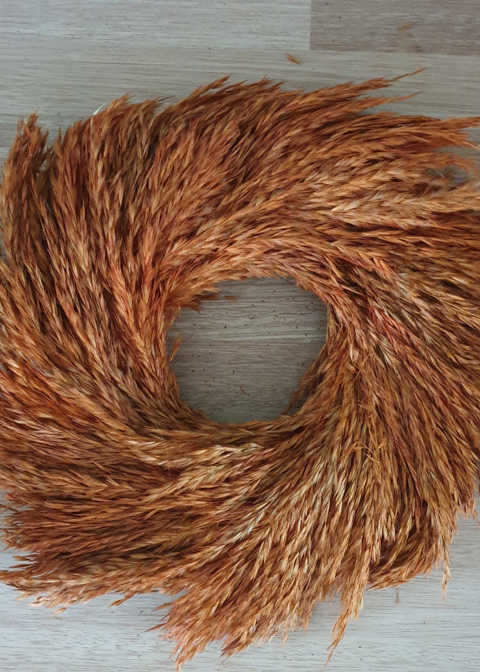 Coziness Trading Agency Wreath Natal Grass 35 cm oker