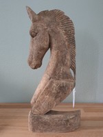 Varios Horse Head 50 cm antiek grey