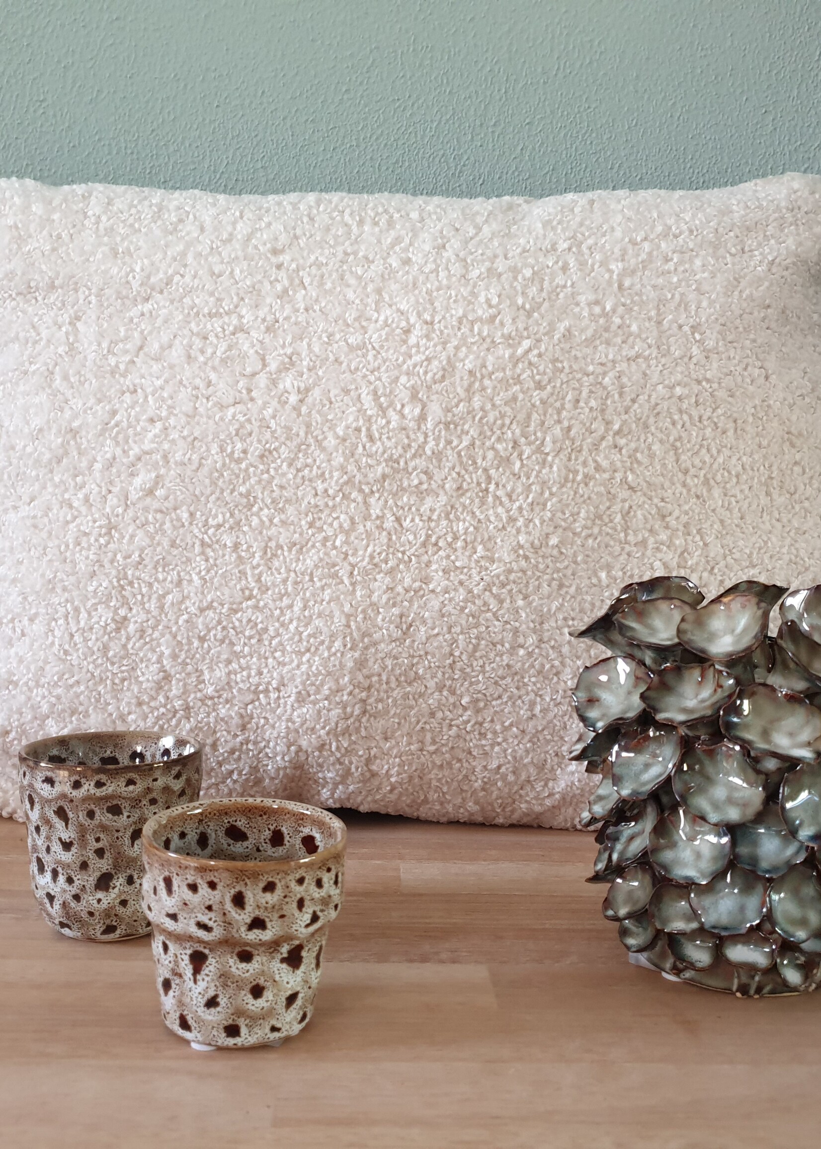 Light & Living kussen 60 x 45 MOUTON creme