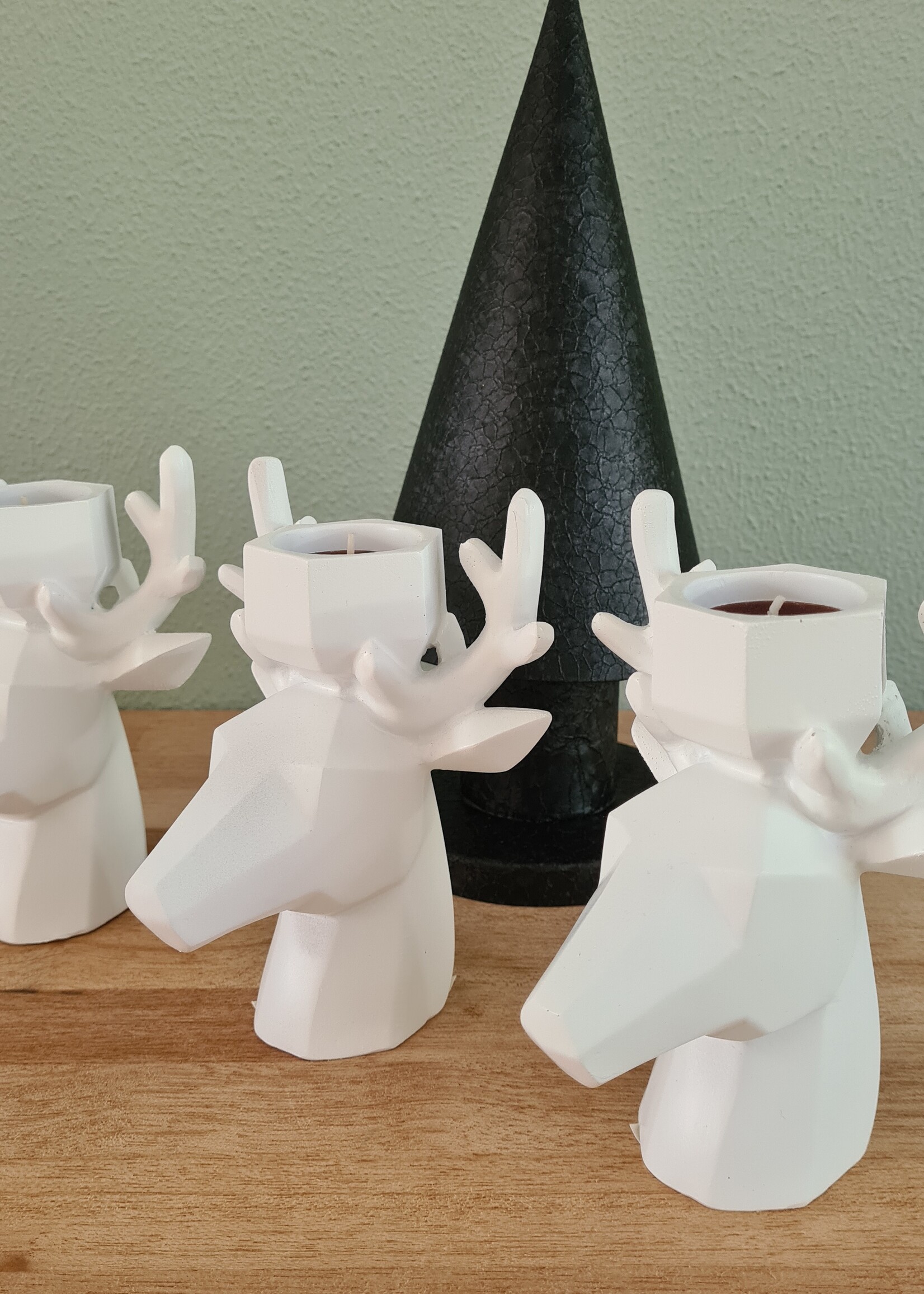 De Tuin Decorations Small Deer Candleholder