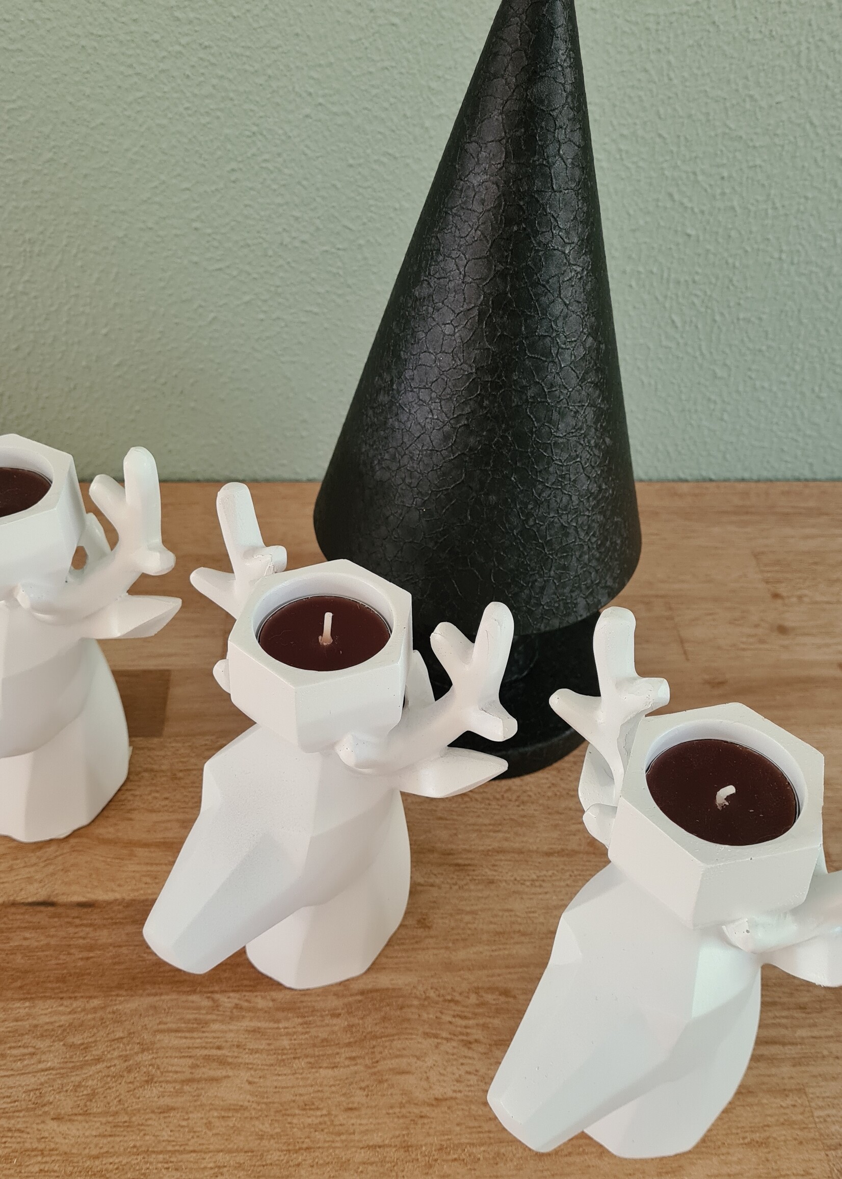 De Tuin Decorations Small Deer Candleholder