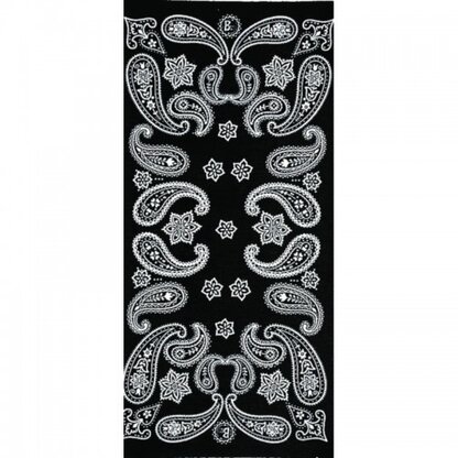 Buff Buff hoofddoek cashmere zwart