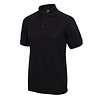 Unisex poloshirt zwart