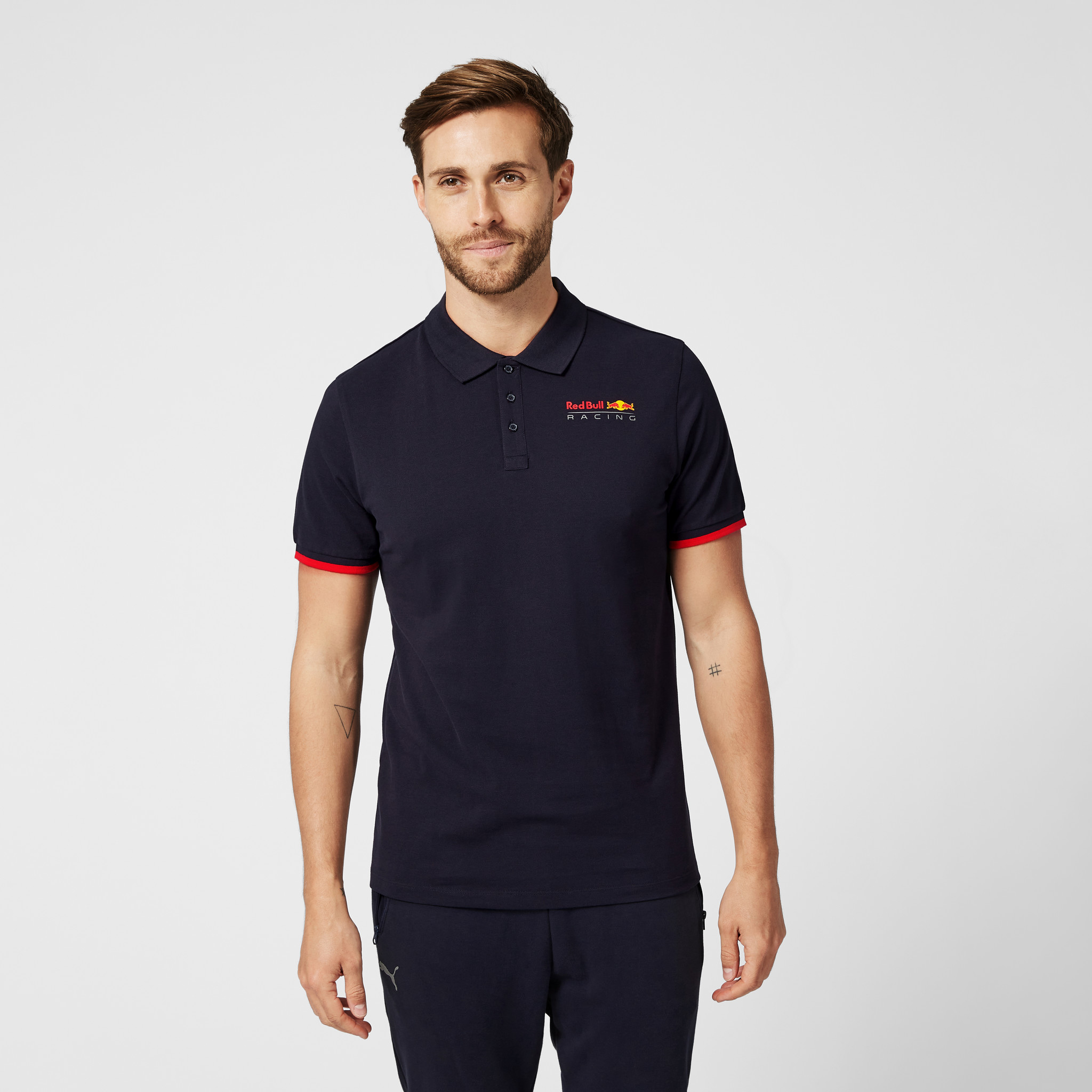 Red Bull Racing Classic polo wit 2022 - The Racing Store