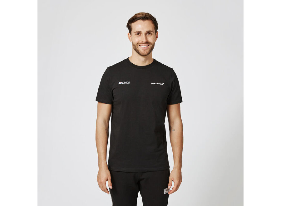 McLaren Lando Norris #4 T-shirt Zwart 2021