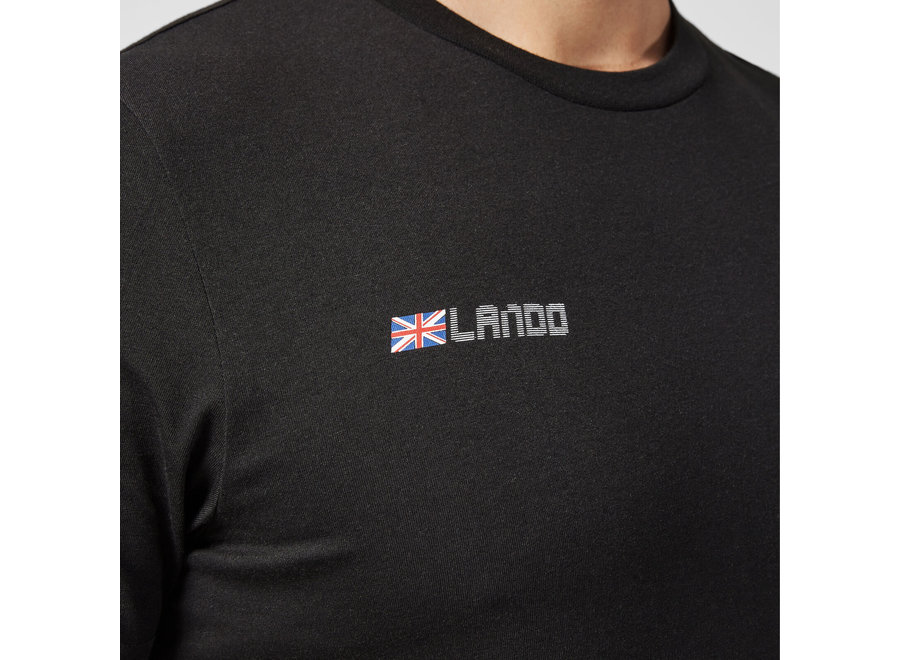 McLaren Lando Norris #4 T-shirt Zwart 2021