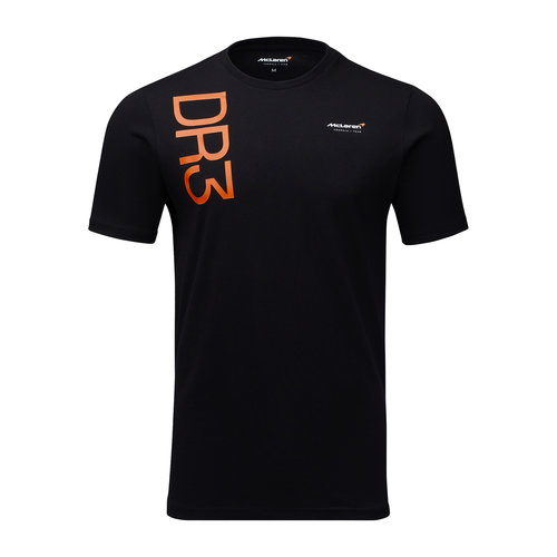 MCLaren Mclaren Daniel Ricciardo Core T-shirt Zwart 2022