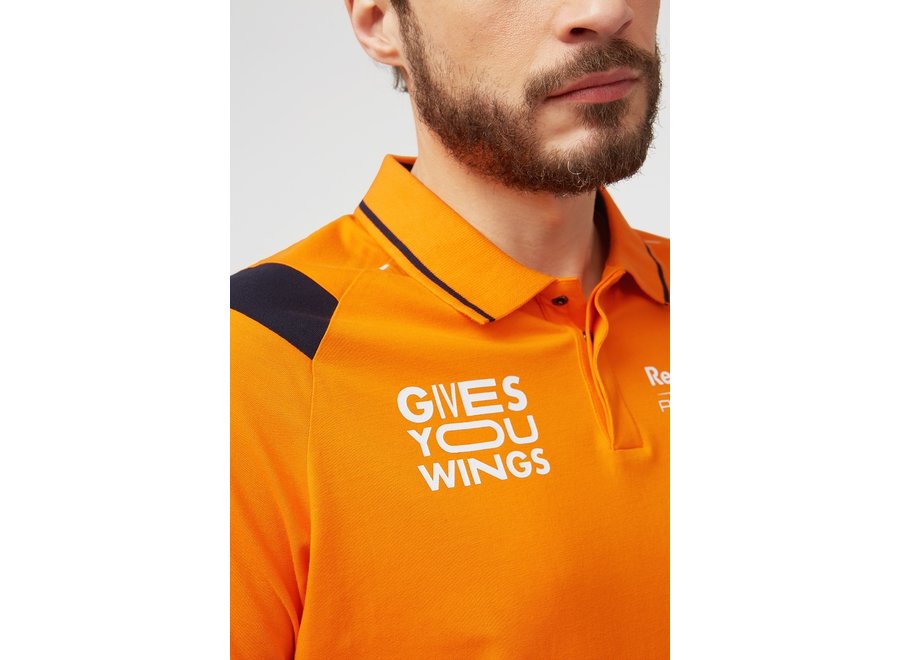 Red Bull Racing Oranje Polo 2022 - THE RACING STORES B.V.