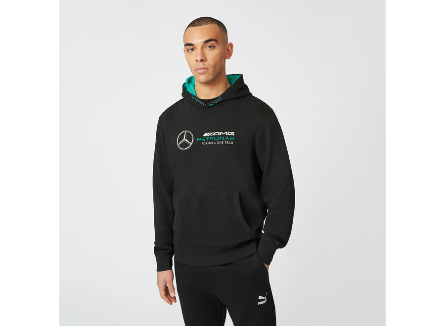 Mercedes Logo Hoody Zwart