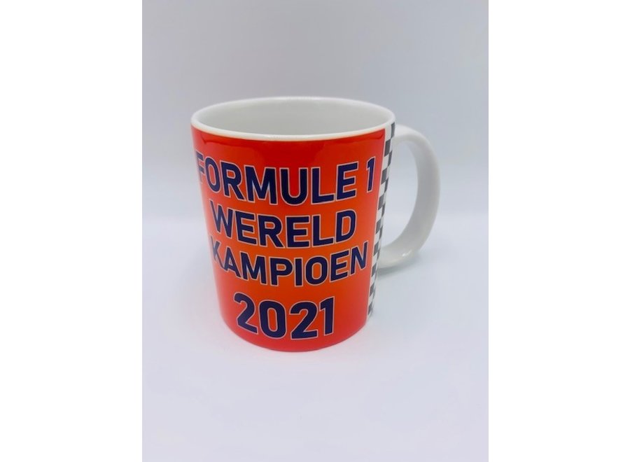 Mok Wereldkampioen Formule 1 2021 Oranje