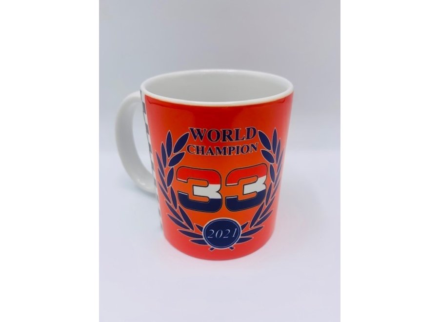 Mok Wereldkampioen Formule 1 2021 Oranje