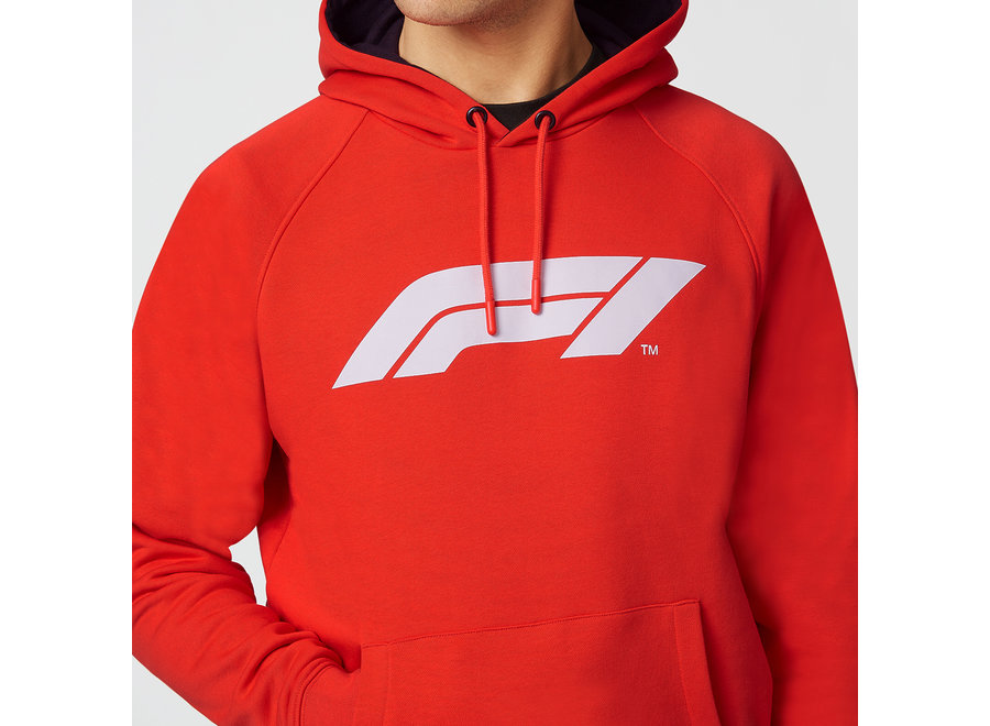 Formule 1 Logo hoody rood