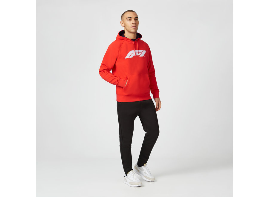 Formule 1 Logo hoody rood