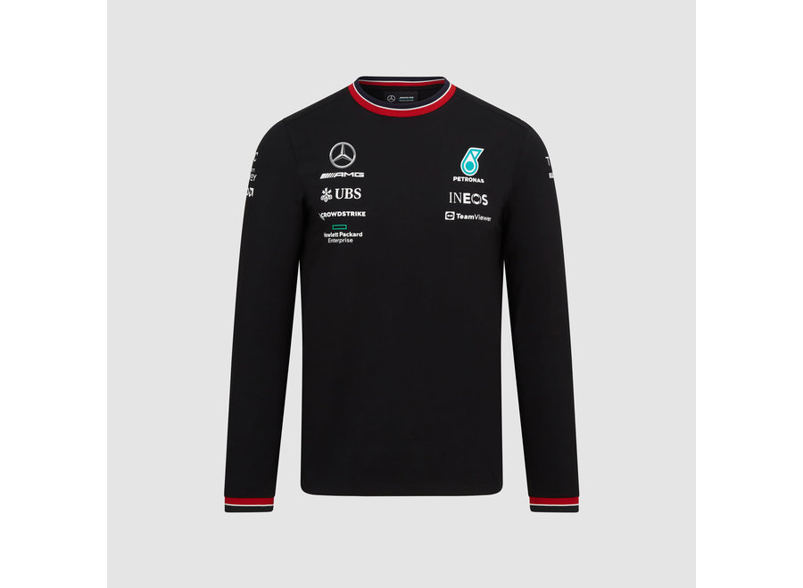 Mercedes LS Driver T-Shirt Zwart 2022