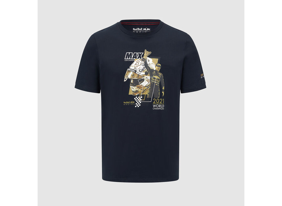 Red Bull Racing Max Verstappen Wereldkampioen  Graphic Tee