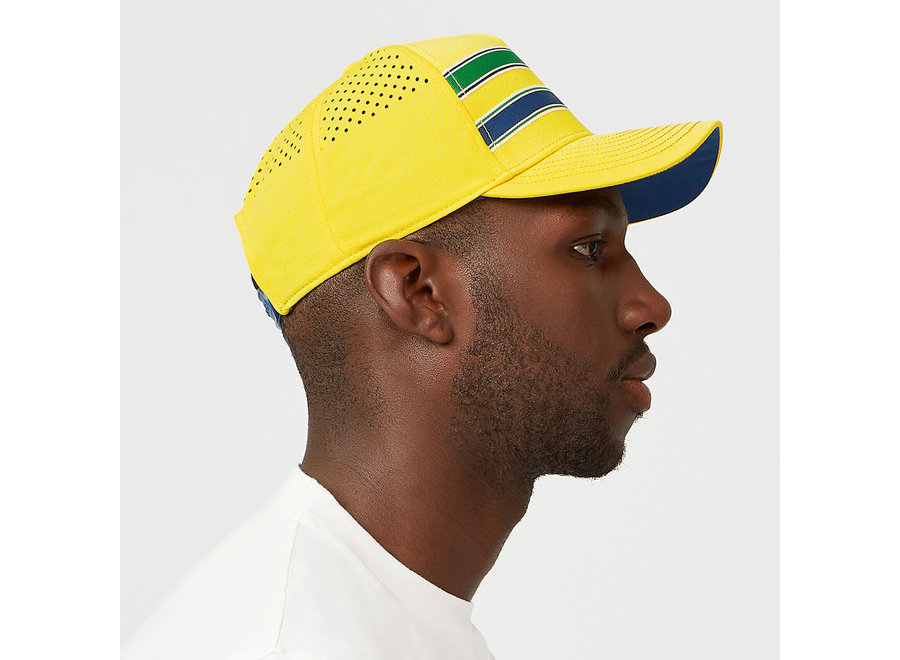 Ayrton Senna Stripe Baseball Cap