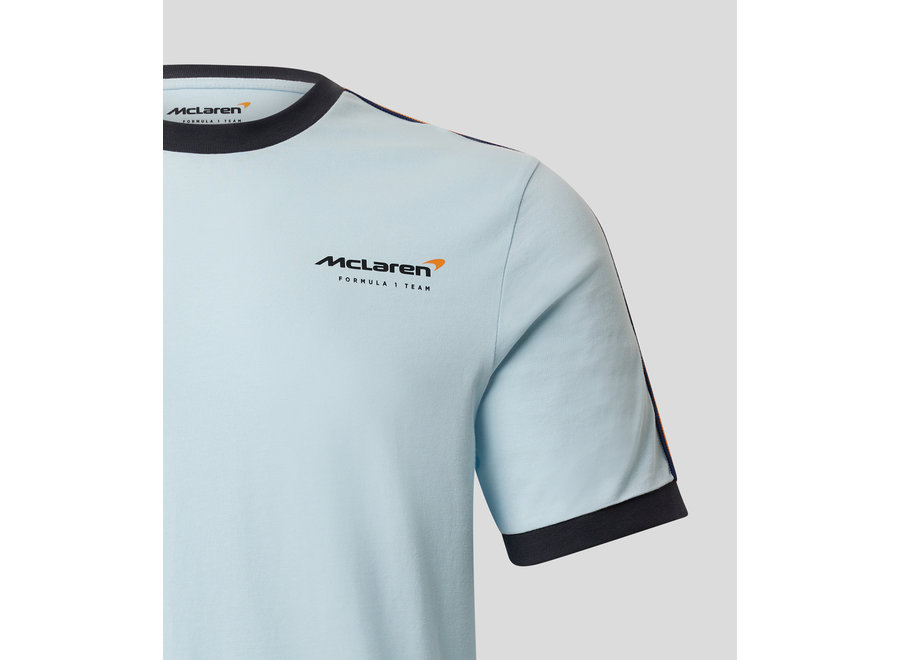 McLaren Gulf Ringer Tape T-shirt