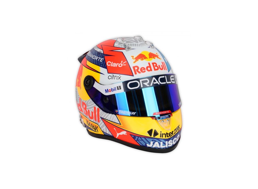 Sergio Perez Red Bull Racing 2022 Helm 1:2