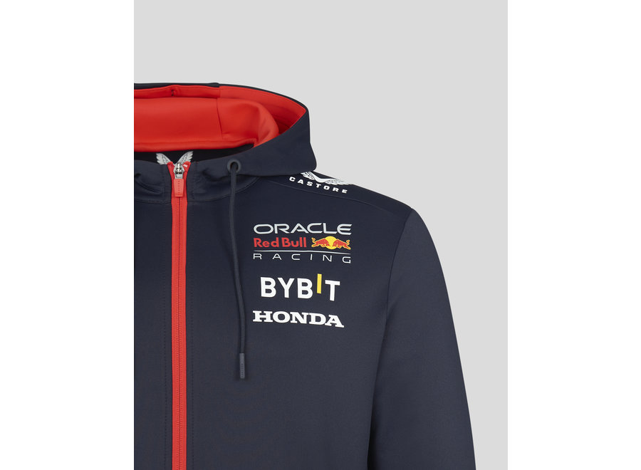 Oracle Red Bull Racing Teamline Hoody met Rits 2023