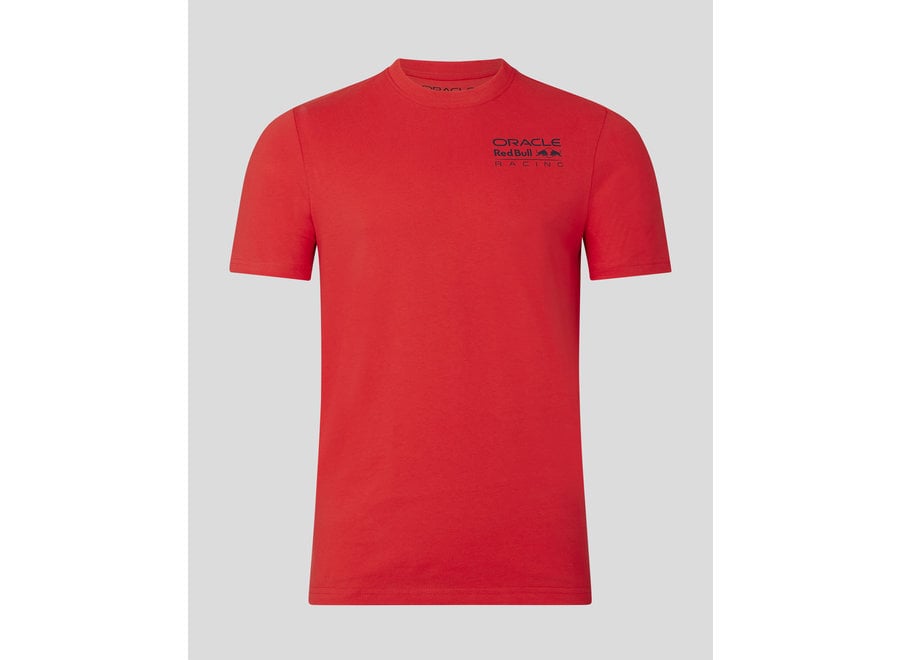 Red Bull Racing Small Logo T-shirt Rood