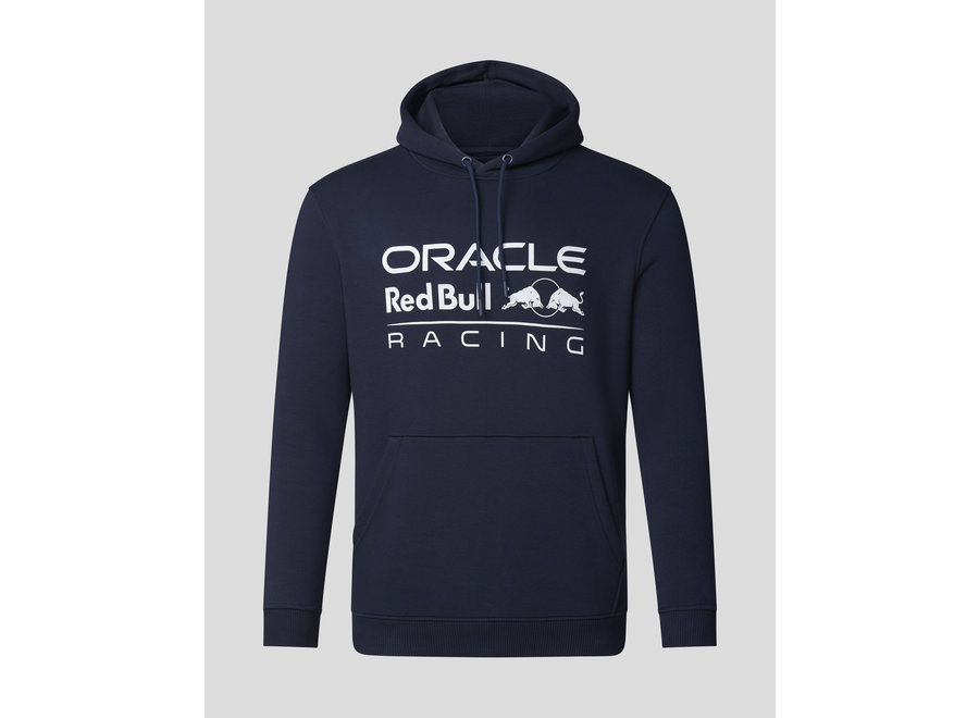 Oracle Red Bull Racing Logo Hoody Blauw 2023